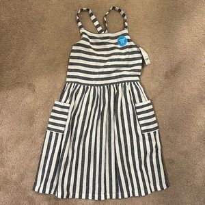 Girls Blue stripped sundress